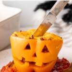 Jack'-o'-Lantern pinnable image.